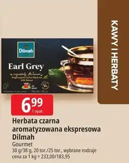 E.Leclerc Herbata czarna aromatyzowana ekspresowa Dilmah oferta