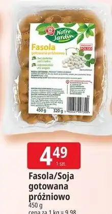 E.Leclerc Fasola/Soja gotowana próżniowo Notre Jardin oferta