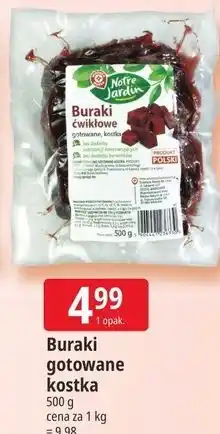 E.Leclerc Buraki gotowane kostka Notre Jardin oferta