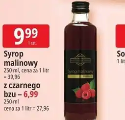 E.Leclerc Syrop malinowy / z czarnego bzu oferta