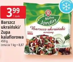 E.Leclerc Notre Jardin Barszcz ukraiński / Zupa kalafiorowa mrożona oferta