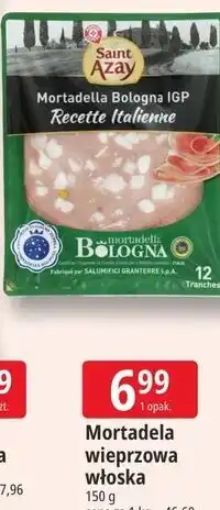 E.Leclerc Mortadela wieprzowa włoska Saint Azay oferta