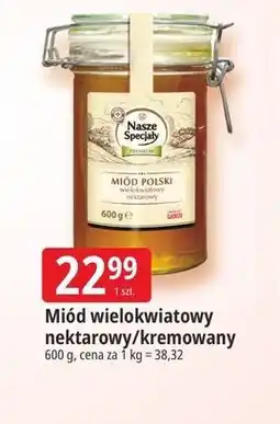 E.Leclerc Miód wielokwiatowy nektarowy/kremowany Nasze Specjały oferta