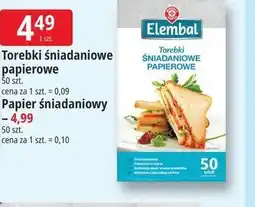 E.Leclerc Elembal Torebki śniadaniowe papierowe oferta
