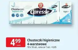 E.Leclerc Caresse Chusteczki higieniczne 4-warstwowe oferta