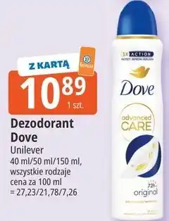 E.Leclerc Dezodorant Dove oferta