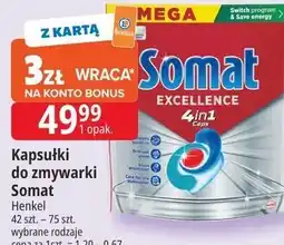 E.Leclerc Kapsułki do zmywarki Somat Excellence oferta