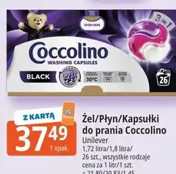 E.Leclerc Żel/Płyn/Kapsułki do prania Coccolino oferta