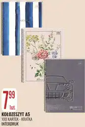 E.Leclerc Kołozeszyt A5 Interdruk oferta