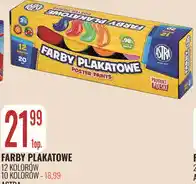 E.Leclerc Farby plakatowe Astra 12 kolorów oferta