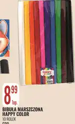 E.Leclerc Bibuła marszczona Happy Color 10 rolek oferta