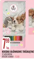 E.Leclerc Kredki ołówkowe trójkątne Sweet Pets oferta