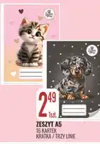 E.Leclerc Zeszyt A5 Sweet Pets oferta