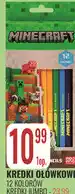 E.Leclerc Kredki ołówkowe trójkątne Minecraft oferta