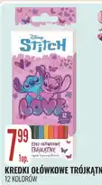 E.Leclerc Kredki ołówkowe trójkątne Disney Stitch oferta
