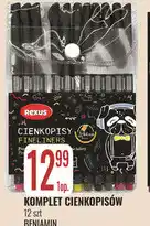 E.Leclerc Komplet cienkopisów Beniamin 12 szt oferta