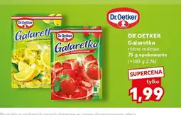 Kaufland Galaretka o smaku cytrynowym Dr. Oetker oferta