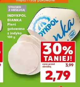 Kaufland Pierś gotowana z indyka Bianka Indykpol oferta