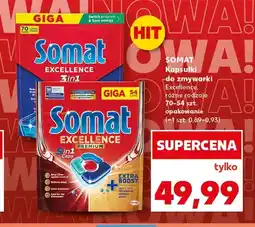 Kaufland Kapsułki do zmywarki Somat Excellence 3in1 oferta