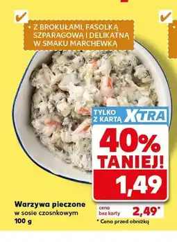 Kaufland Warzywa pieczone w sosie czosnkowym oferta