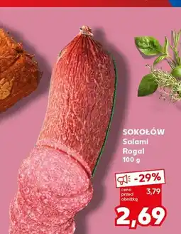 Kaufland Salami Rogal Sokołów oferta