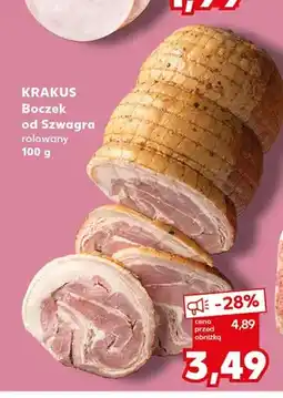 Kaufland Boczek od Szwagra rolowany Krakus oferta