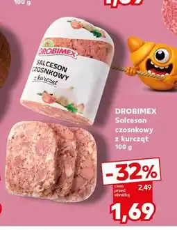 Kaufland Salceson czosnkowy z kurcząt Drobimex oferta