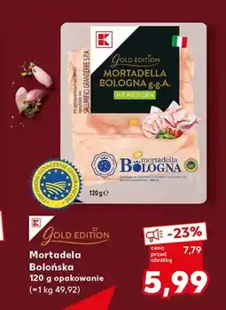 Kaufland Mortadela Bolońska K-Gold Edition oferta