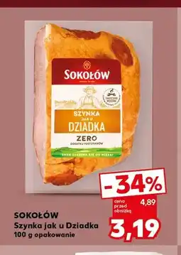 Kaufland Szynka jak u Dziadka Sokołów oferta