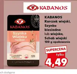 Kaufland Karczek wiejski Kabanos oferta