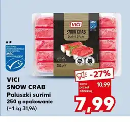 Kaufland Paluszki surimi Snow Crab Vici oferta