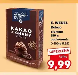 Kaufland Kakao ciemne z Ghany oferta