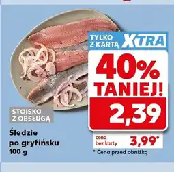 Kaufland Śledzie po gryfińsku oferta