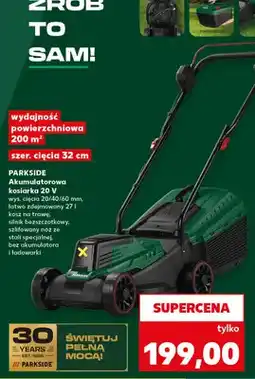 Kaufland Kosiarka akumulatorowa Parkside oferta