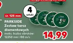 Kaufland Zestaw tarcz diamentowych Parkside oferta