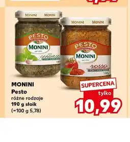 Kaufland Pesto Genovese Monini oferta