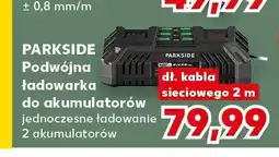 Kaufland Podwójna ładowarka Parkside oferta