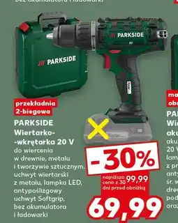 Kaufland Wiertarko-wkrętarka 20V Parkside oferta