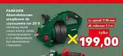 Kaufland Akumulatorowe urządzenie do czyszczenia rur 20V Parkside oferta