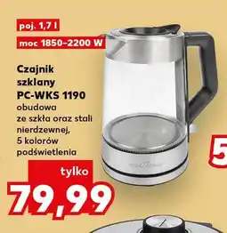 Kaufland Czajnik szklany ProfiCook PC-WKS 1190 oferta