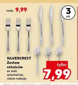 Kaufland Noże Silvercrest 3-pak oferta