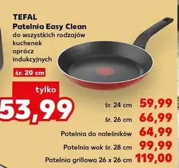 Kaufland Patelnia do naleśników Tefal Easy Clean oferta