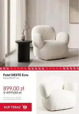 Homla Fotel Sieste Ecru oferta