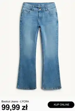 C&A Spodnie jeansowe bootcut C & A LYCRA oferta