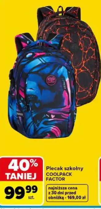 Plecak szkolny COOLPACK FACTOR