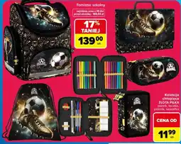 Carrefour Tornister szkolny Kolekcja chłopięca ZŁOTA PIŁKA oferta