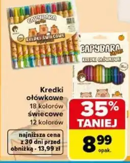 Carrefour Kredki ołówkowe oferta
