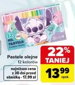 Carrefour Pastele olejne Stitch oferta