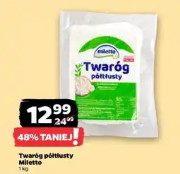 Netto Twaróg półtłusty Miletto oferta