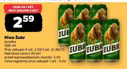 Netto Piwo ŻUBR oferta